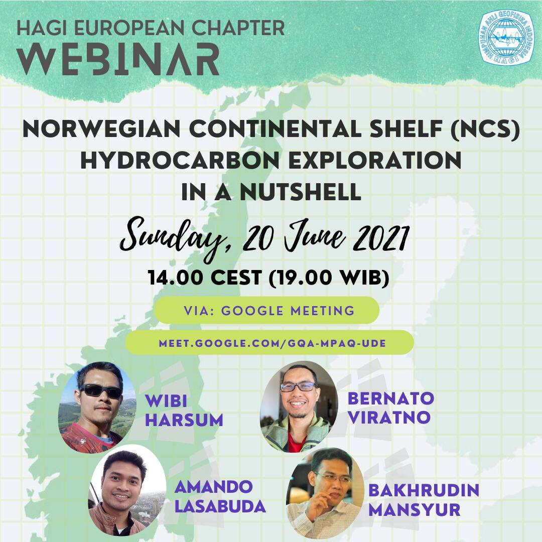 Read more about the article Webinar HAGI Komwil Eropa – Norwegian Continental Shelf (NCS) Hydrocarbon Exploration in a Nutshell