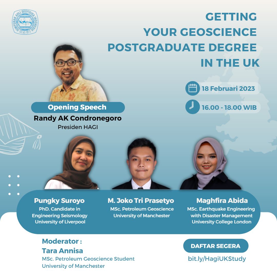 Read more about the article Webinar Komwil UK: Getting Your Geoscience Postgraduate Degree in the UK