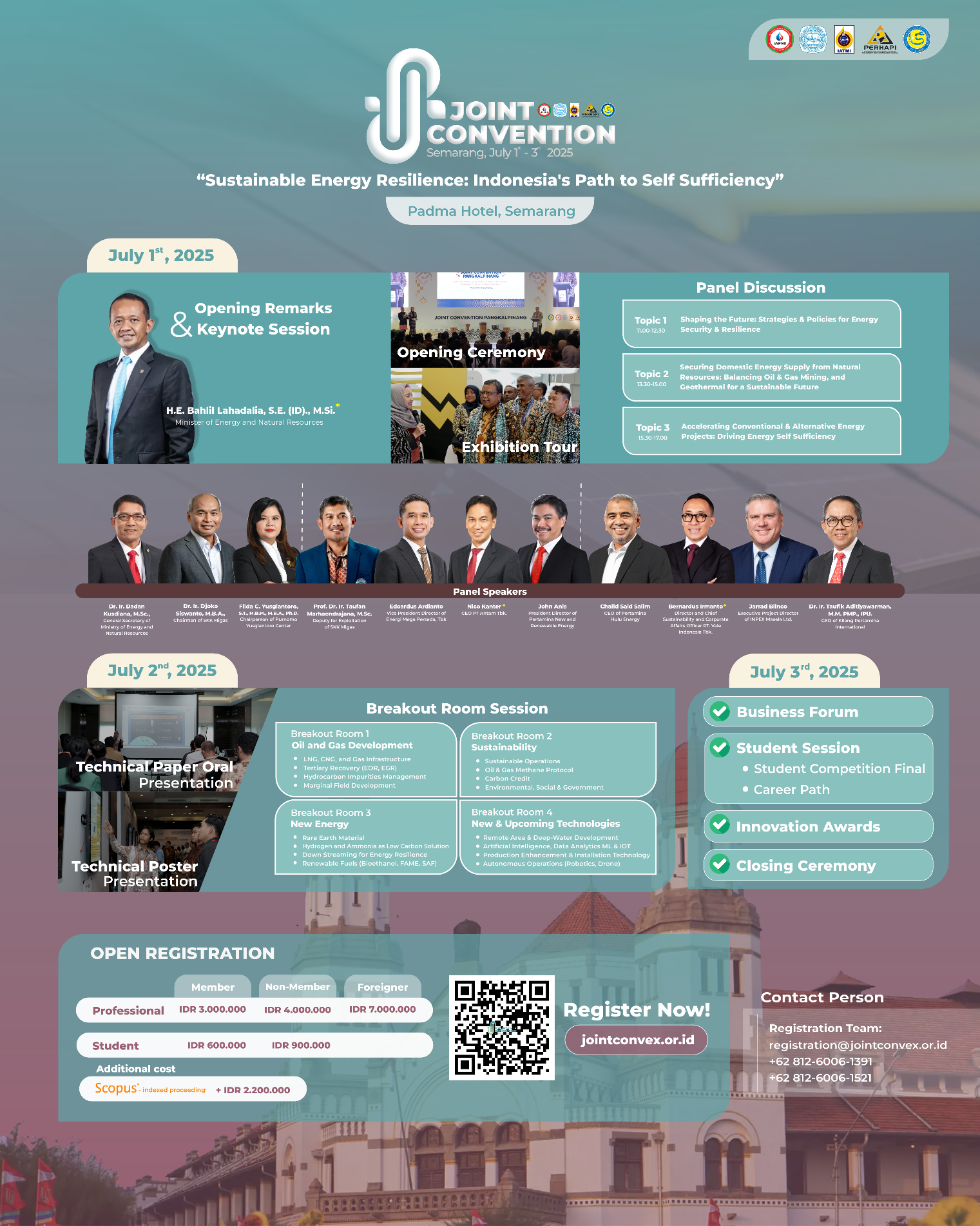 Read more about the article Joint Convention Semarang 2025 “Sustainable Energy Resilience: Indonesia’s Path to Self Sufficiency”